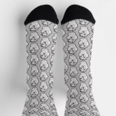 Chaussette Badge TAZ™ Evil Grin (Haut)
