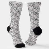Chaussette Badge TAZ™ Evil Grin (Angulaire)
