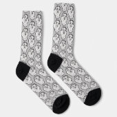 Chaussette Badge TAZ™ Evil Grin (Droite)