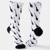 Chaussette Balai de Sorcière Minimaliste – Conception de Pinc (Angulaire)
