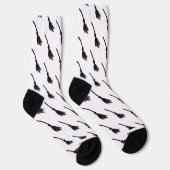 Chaussette Balai de Sorcière Minimaliste – Conception de Pinc (Droite)