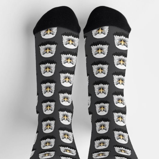 Chaussette Bald eagle head (Haut)