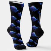 Chaussette Baleine Crystal Crest - Impression de baleines de  (Angulaire)