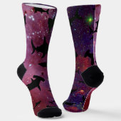 Chaussette Baleines à mâchoires de requin modernes sous la ga (Angulaire)