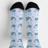 Chaussette Baleines bleues (Haut)