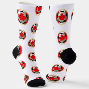 Chaussette Balle de soccer canadienne