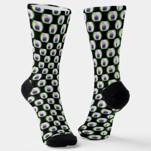 Chaussette Balle oculaire flottante de zombie Monstre d'Hallo