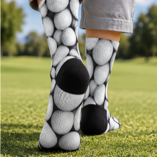 Chaussette Balles de Golf Golfeur Cadeau Sportif