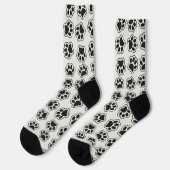 Chaussette Balles noires, Paws de chien, Paws de chat, Plan (Gauche)