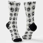 Chaussette Balles noires, Paws de chien, Paws de chat, Plan (Angulaire)