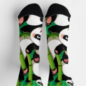 Chaussette Bamboo Panda (Haut)