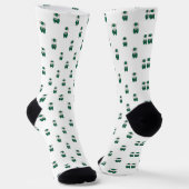 Chaussette Bande Marche Clarinet Rabbit Vert Or (Angulaire)
