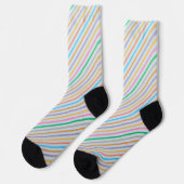 Chaussette Bande multicolore (Gauche)