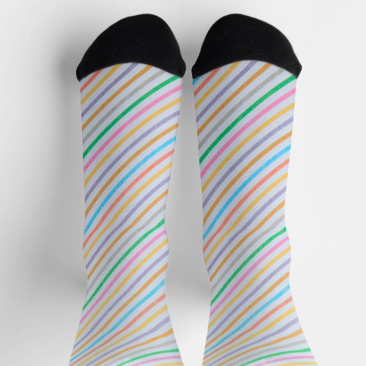 Chaussette Bande multicolore (Haut)