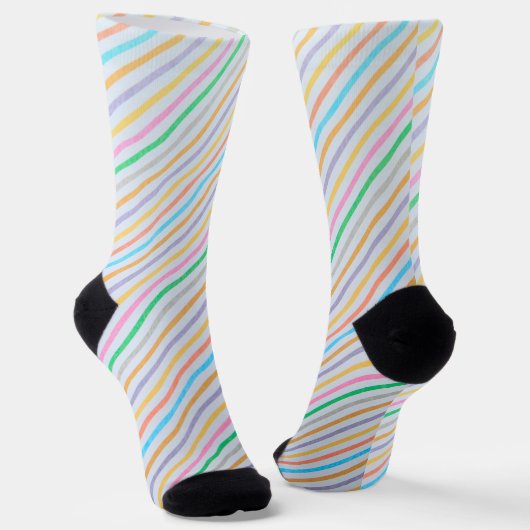 Chaussette Bande multicolore (Angulaire)