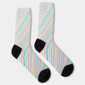 Chaussette Bande multicolore (Droite)