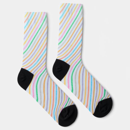 Chaussette Bande multicolore (Droite)