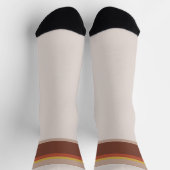 Chaussette Bandes de navires cristallines (Haut)