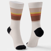Chaussette Bandes de navires cristallines (Angulaire)