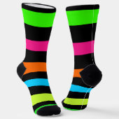 Chaussette Bandes de néon (Angulaire)