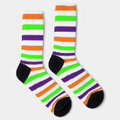 Chaussette Bandes d'Halloween (Droite)