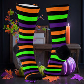 Chaussette Bandes d'Halloween