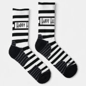 Chaussette Bandes d'Halloween (Droite)