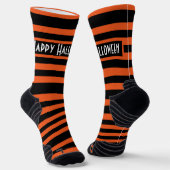 Chaussette Bandes d'Halloween (Angulaire)