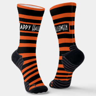 Chaussette Bandes d'Halloween