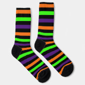 Chaussette Bandes d'Halloween (Droite)