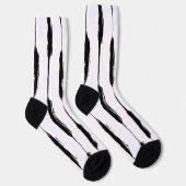 Chaussette Bandes encrées (Droite)