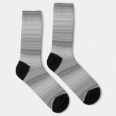 Chaussette Bandes gris mignonnes (Droite)