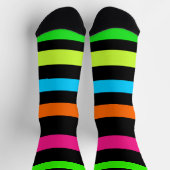 Chaussette Bandes néon (Haut)