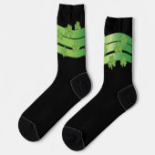 Chaussette Bandes shamrocks (Gauche)