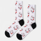 Chaussette Baseball Love (Gauche)