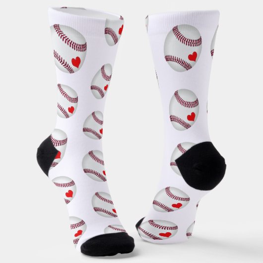 Chaussette Baseball Love (Angulaire)