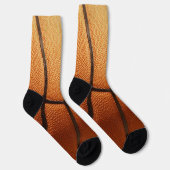 Chaussette Basket-ball Pimply Orange, Chaussettes Full Print (Droite)