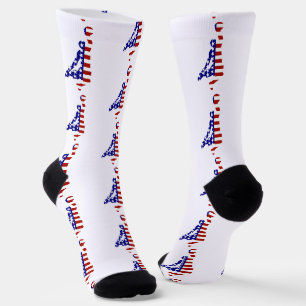 Chaussette BASKETBALL Patriotique USA