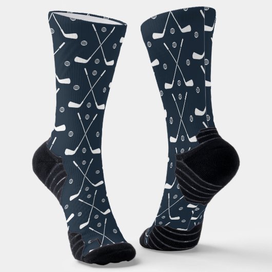 Chaussette Bat De Golf Et Arrière - plan Sombre (Angulaire)