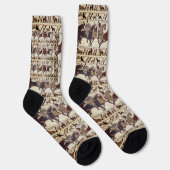 Chaussette Bataille de Hastings - chevaliers normands (Droite)