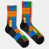 Chaussette Bâtiments Motif peau Jouer Bricks (Droite)