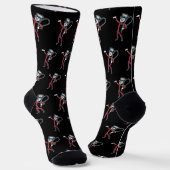 Chaussette Bâtonnet Maître de piste de cirque (Angulaire)
