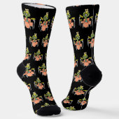 Chaussette Bâtonniste en train de frapper (Angulaire)
