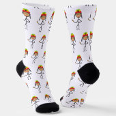 Chaussette Bâtonniste Rasta (Angulaire)