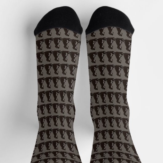 Chaussette Bear pattern Socks (Haut)
