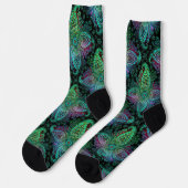 Chaussette Beau design Paisley (Gauche)