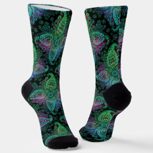Chaussette Beau design Paisley