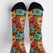 Chaussette Beau motif floral (Haut)