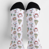 Chaussette Beaux éléments de Noël (Haut)