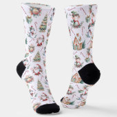 Chaussette Beaux éléments de Noël (Angulaire)